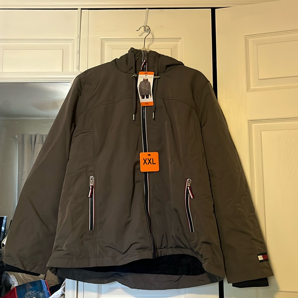 NWT Gray Tommy Hilfiger Winter Coat